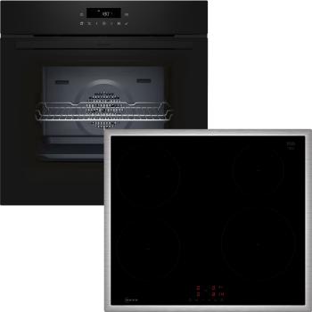 Neff BTX46PIB0 - Backofen-Set, Einbau, B2CCJ7AK3 + T46SBE1L0, Backofen, Induktionskochfeld